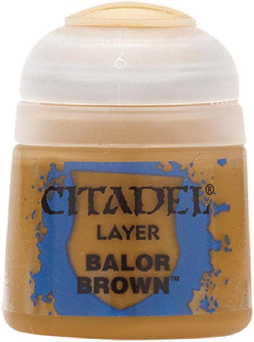 CITADEL COLOUR LAYER BALOR BROWN 12ML #22-43