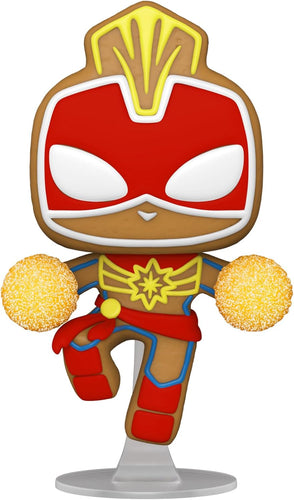 Funko Pop Marvel Holiday Gingerbread Captain Marvel