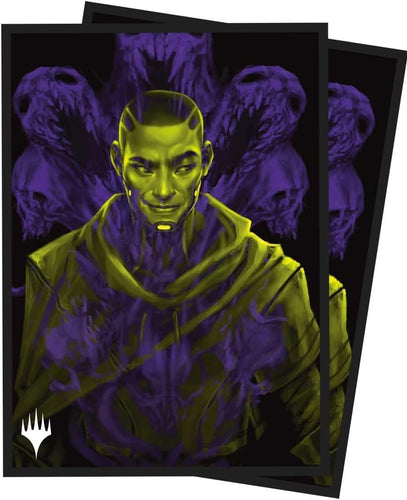 Ultra Pro MTG Duskmourn Sleeves Alt Art Character- Kaito, Bane of Nightmares
