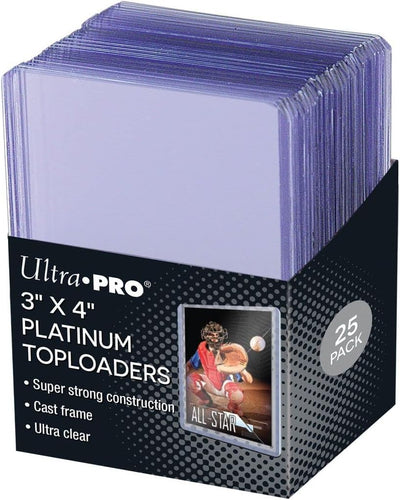 Ultra Pro Platinum Top Loader Hard Sleeves