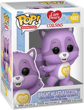 Load image into Gallery viewer, Funko Pop Care Bear Cousins Bright Heart Raccoon