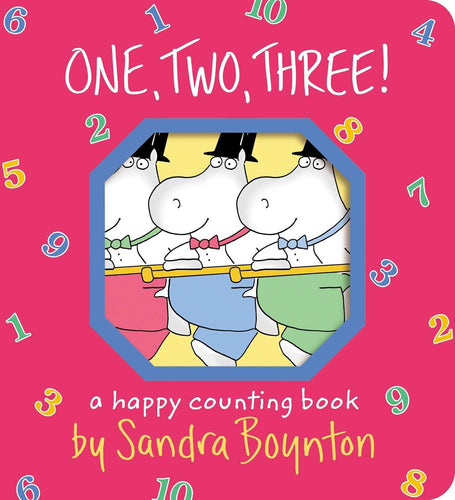 One, Two, Three Board Book by Sandra Boynton