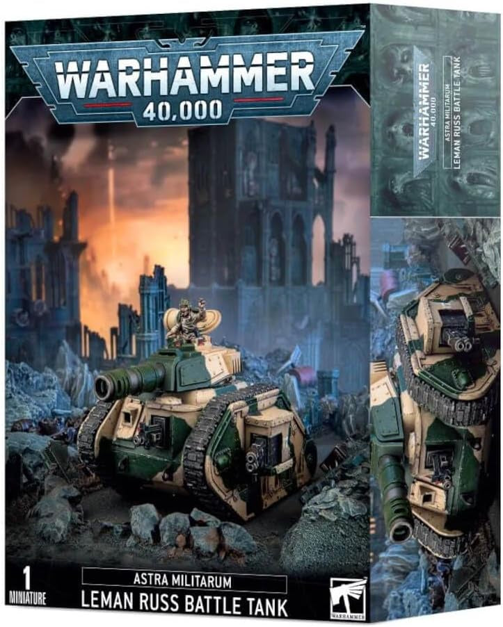 WARHAMMER 40K ASTRA MILITARUM LEMAN RUSS BATTLE TANK