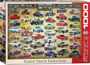 Eurographics Pickup Truck Evolution 1000pc Puzzle