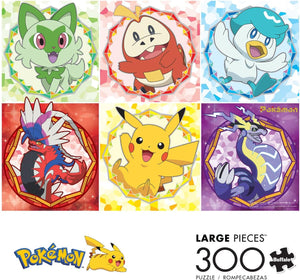 Pokemon Paldea Badges 300 LG Piece Puzzle