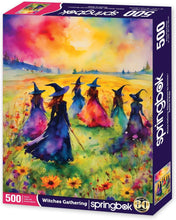 Load image into Gallery viewer, SPRINGBOK WITCHES GATHERING 500PC JIGSAW PUZZLE