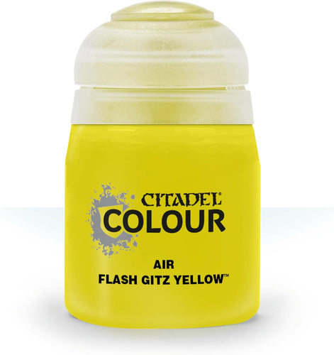 CITADEL COLOUR AIR: FLASH GITZ YELLOW 24ML #28-20