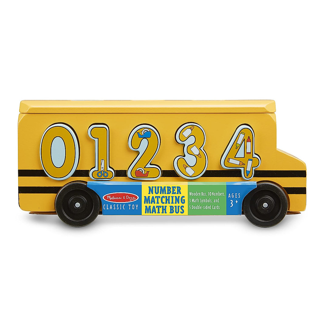 Melissa & Doug Number Matching Math Bus