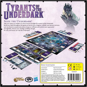 Dungeons & Dragons Game: Tyrants of the Underdark Board Game