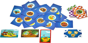 Blue Orange Bubble Story Card Game
