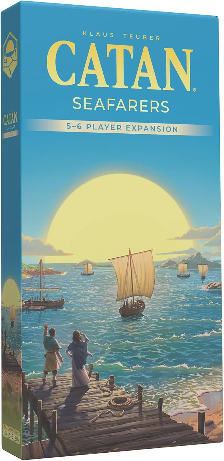 Catan Revised 6th Edition Seafarers 5-6 player Extension Game