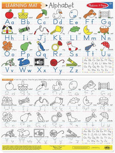 Melissa & Doug Write A Mat Alphabet Placemat