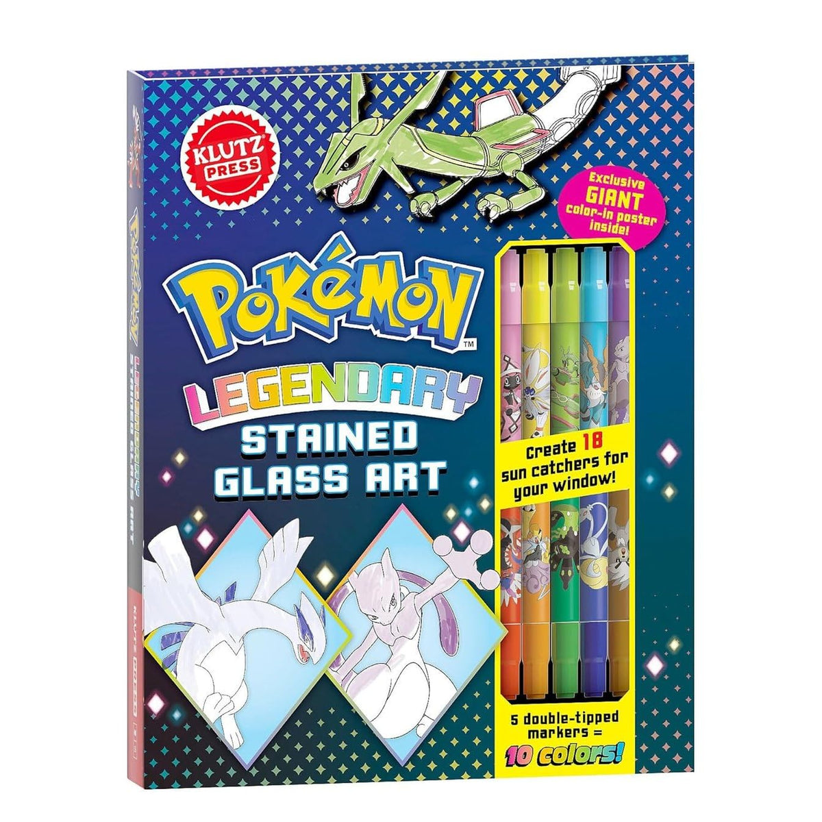 Pokemon Legendary Stained Glass Art – Funtime Toys and Gifts