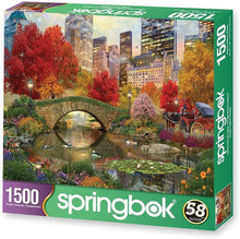 Load image into Gallery viewer, SPRINGBOK Central Park Paradise 1500 Piece Jigsaw Puzzle
