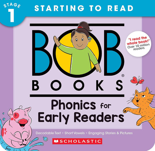 Bob Books Starting to Read Phonics for Early Readers: Stage 1
