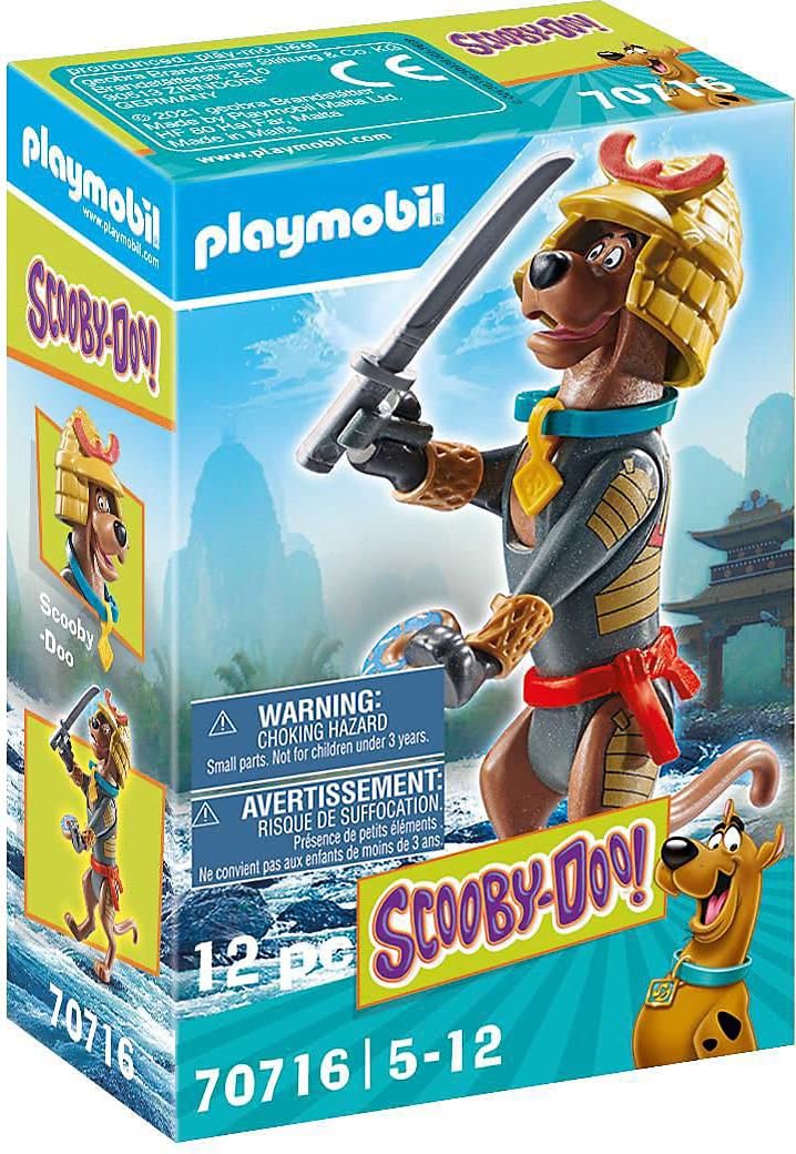 Playmobil  SCOOBY-DOO! Collectible Samurai Figure
