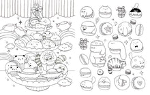 Load image into Gallery viewer, A Million Kawaii Cuties The Sweetest Things to Color Coloring Book