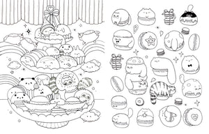 A Million Kawaii Cuties The Sweetest Things to Color Coloring Book