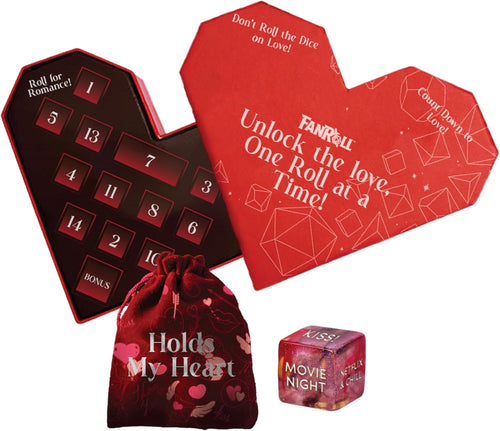 FANROLL DICE ADVENT CALENDAR 2025 VALENTINES DAY