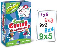 Load image into Gallery viewer, Blue Orange Super Genius Multiplication 2 Game
