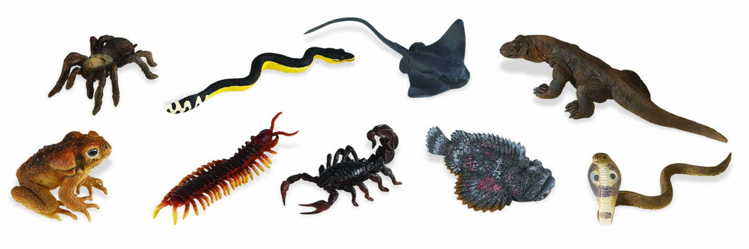 Safari Venomous Creatures Toob Miniatures