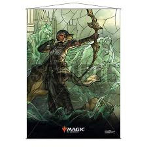 Magic the Gathering Wall Scroll: MtG: Stained Glass: Vivien