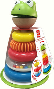 Hape Mr Frog Stacking Rings Activitiy Toy