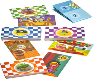 Blue Orange Bubble Story Card Game