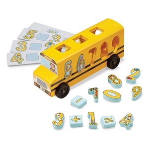 Melissa & Doug Number Matching Math Bus
