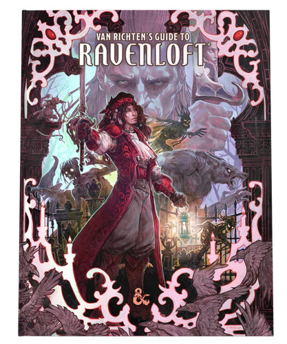 Dungeons & Dragons Van Richten's Guide To Ravenloft ALT COVER