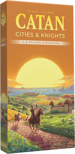 Catan Revised Edition Cities & Knights 5-6 player Extension Game 6th Edition