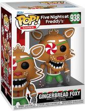 Load image into Gallery viewer, Funko Pop Five Night of Freddy&#39;s Gingerbread Foxy