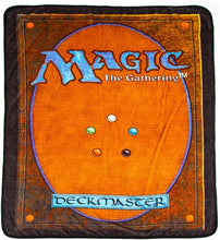 Load image into Gallery viewer, Magic the Gathering Logo Card Sherpa Lined Fleece Throw Blanket
