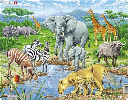 Larson African Savannah 65pc Jigsaw Puzzle