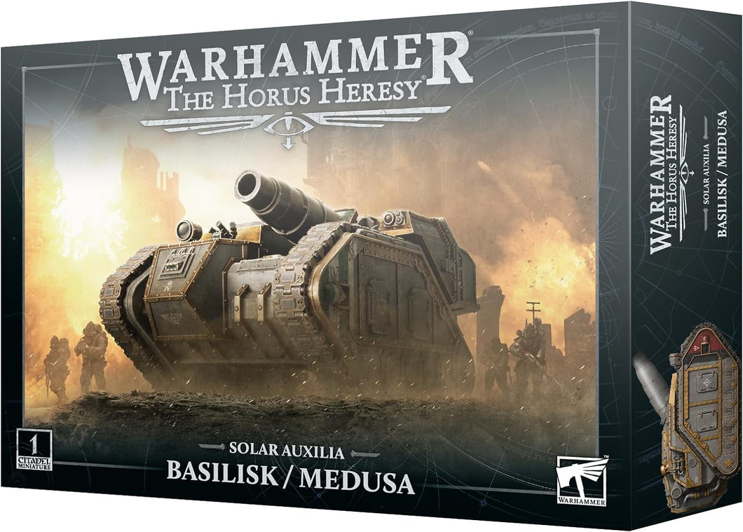 WARHAMMER 40K SOLAR AUXILIA: BASILISK/MEDUSA #31-79
