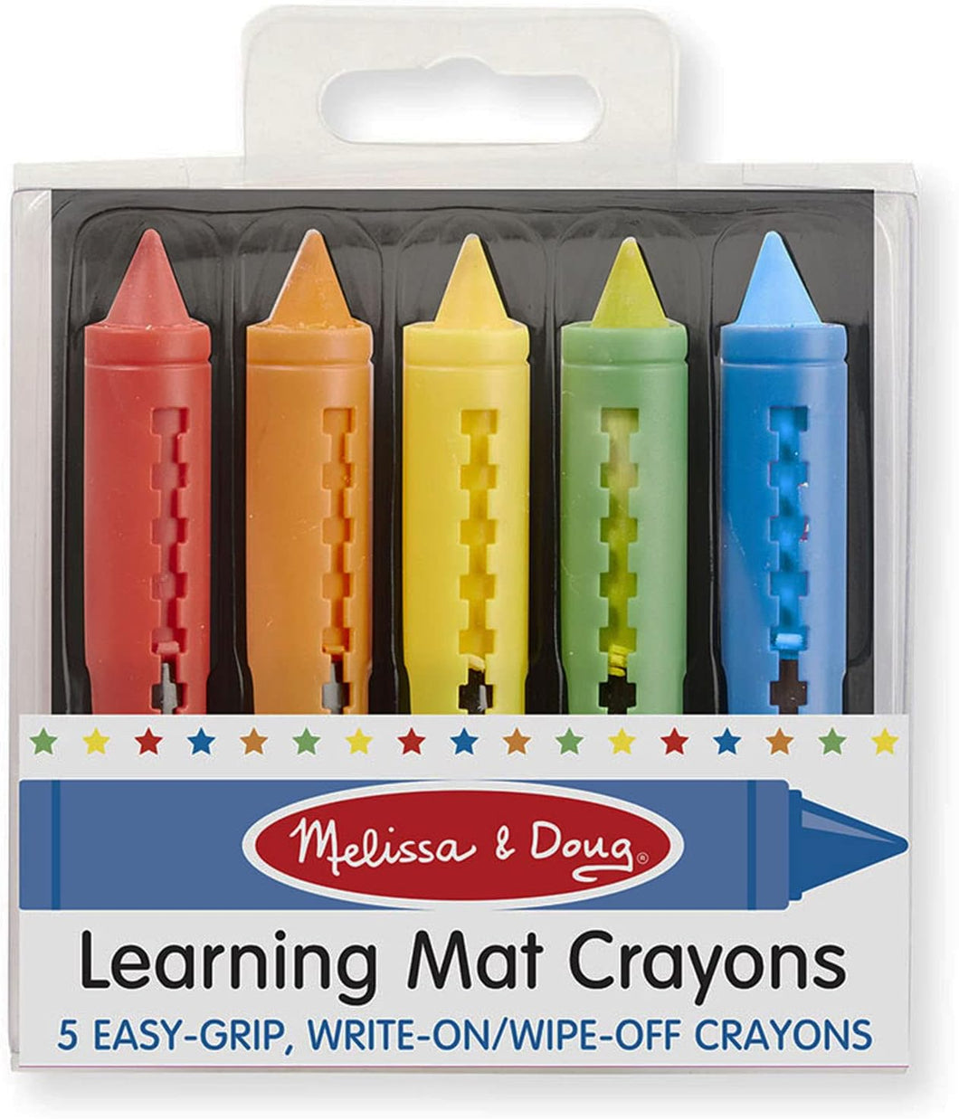 Melissa & Doug Learning Mat Crayons