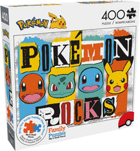 Load image into Gallery viewer, Pokemon Rocks 400pc Puzzle