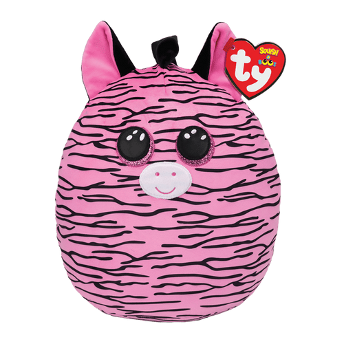 TY Squishy Beanies Zoey the Zebra 10