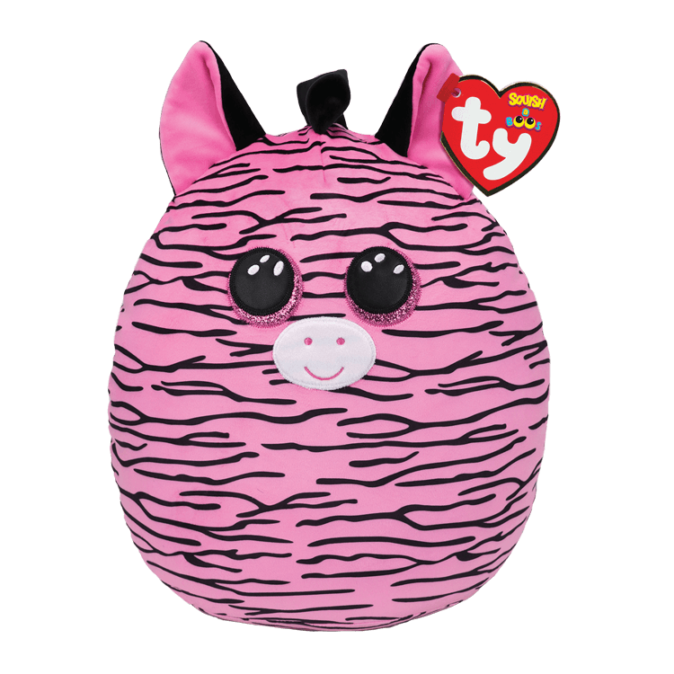 TY Squishy Beanies Zoey the Zebra 10