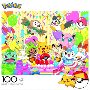 Pokemon Birthday Party Celebration 100pc Puzzle