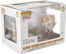 Load image into Gallery viewer, Funko Pop Harry Potter Dumbledore with Hogwarts Figure