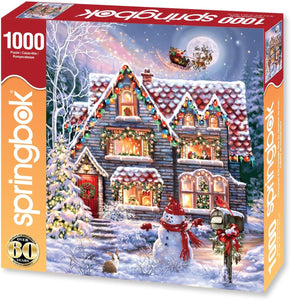 Springbok CHRISTMAS EVE COTTAGE 1000pc Puzzle