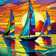 Load image into Gallery viewer, Springbok Sunset Sailing 500pc Jigsaw Puzzle
