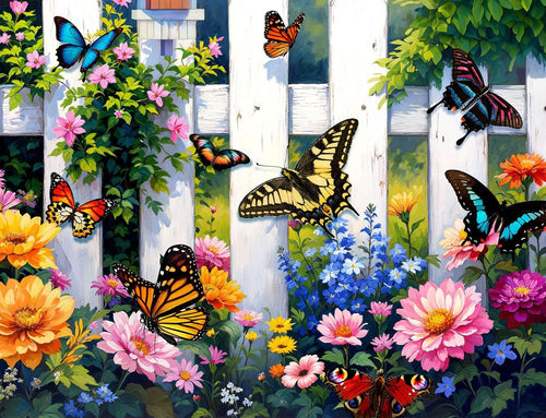 Springbok BUTTERFLY HAVEN 500pc Jigsaw Puzzle