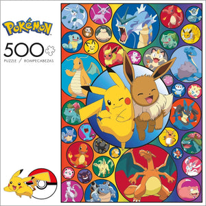 Pokemon Bubble 500pc Puzzle