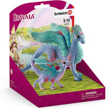 Load image into Gallery viewer, Schleich Flower Dragon and Baby Toy Figure