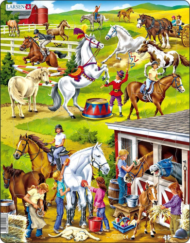 Larson Horse 50PC Jigsaw Puzzle