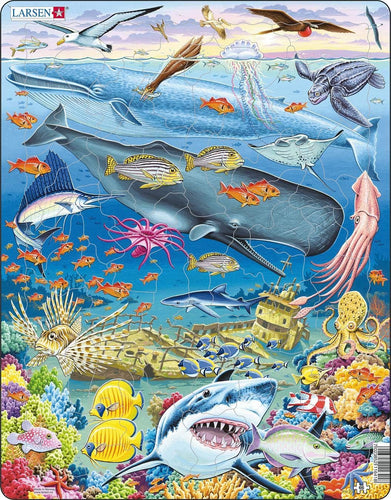 Larson Whale Reef 66pc Jigsaw Puzzle