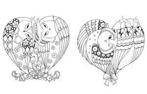 A Million Owls: Fine Feathered Friends to Color Coloring Book Vol.4