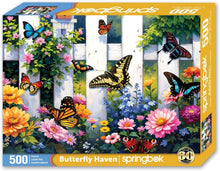 Load image into Gallery viewer, Springbok BUTTERFLY HAVEN 500pc Jigsaw Puzzle
